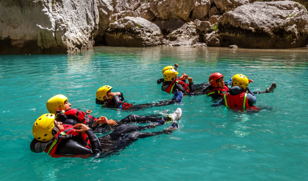 randonnée aquatique gorges du verdon