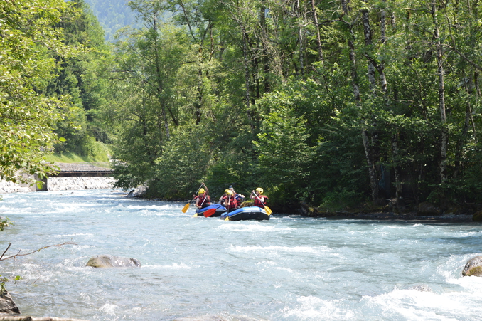 rafting france La Dranse en Haute Savoie