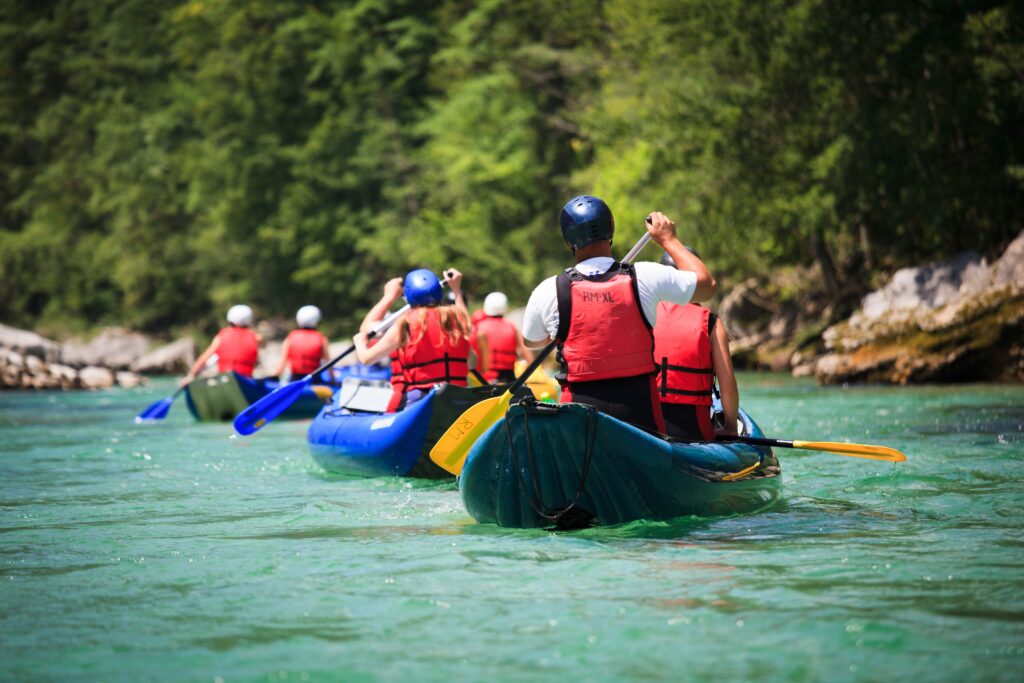 canoraft - activité similaire au rafting