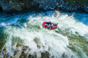 durée descente en rafting