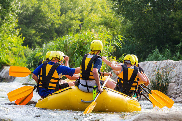 niveau rafting